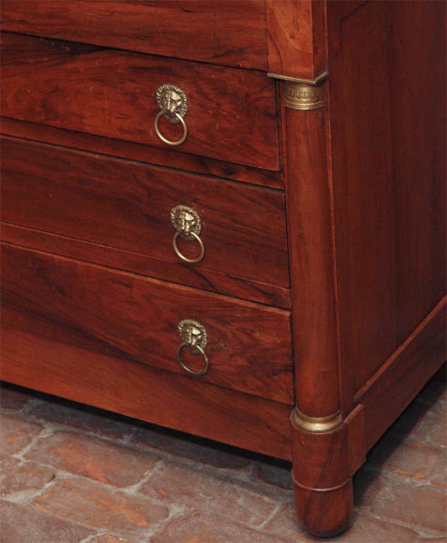 French Empire Period Mahogany Commode For Sale 3