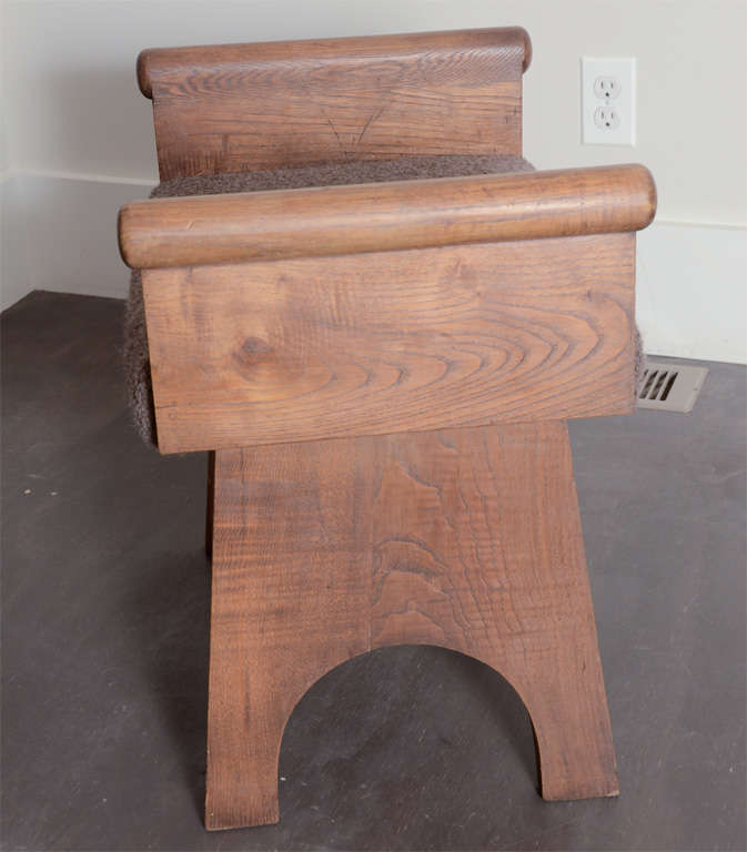 Oak Footstool