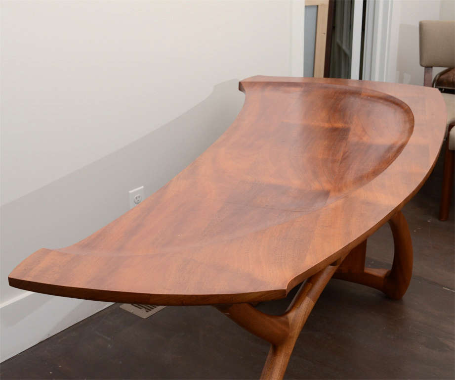 Modernist Wooden Desk by Ethan Perry 2