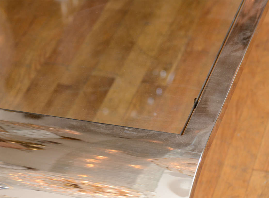 Chrome Waterfall Coffee Table By Pace 2
