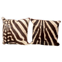 Genuine Zebra Pillows