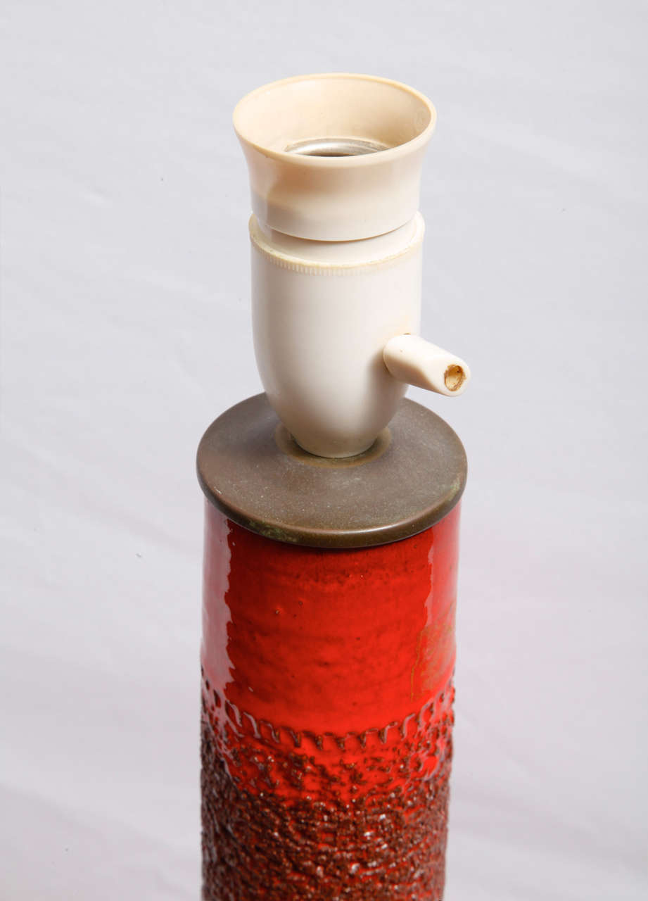 Mid-Century Modern Rogier Vandeweghe / Amphora, Table lamp For Sale