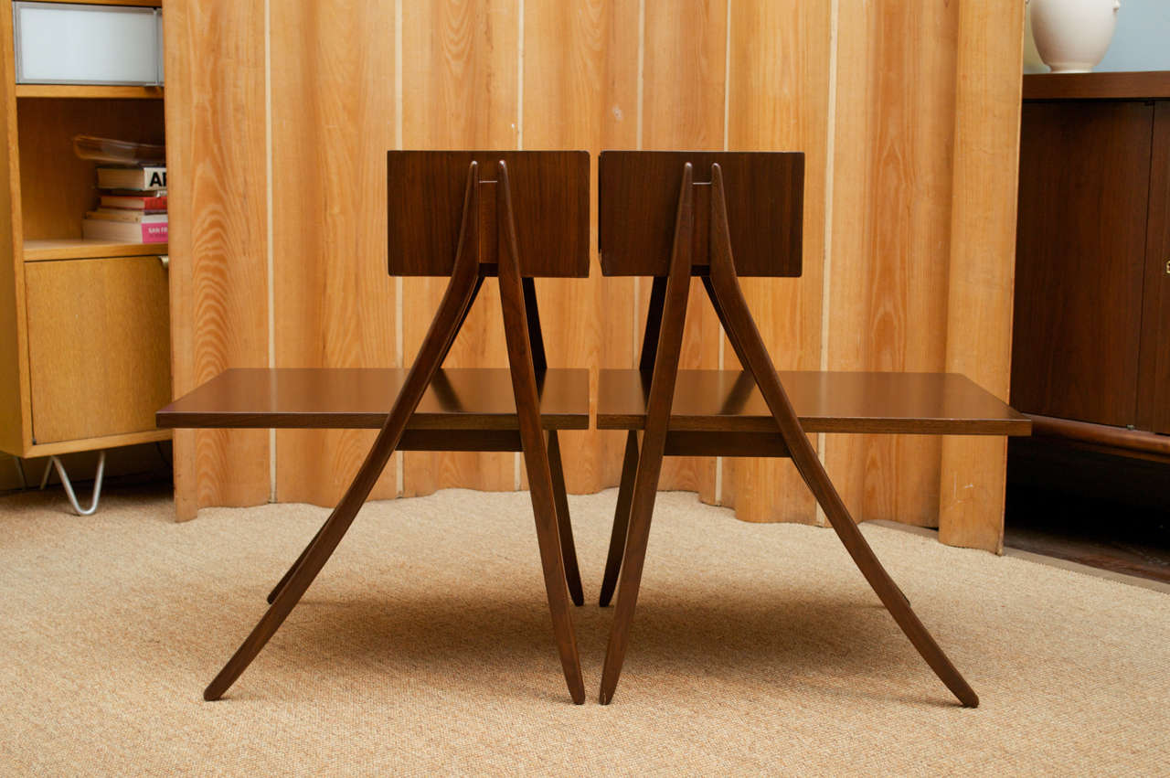 Mid-Century Modern Kipp Stewart Nightstand Tables