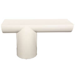 Lacquered Cantilevered 70's Console
