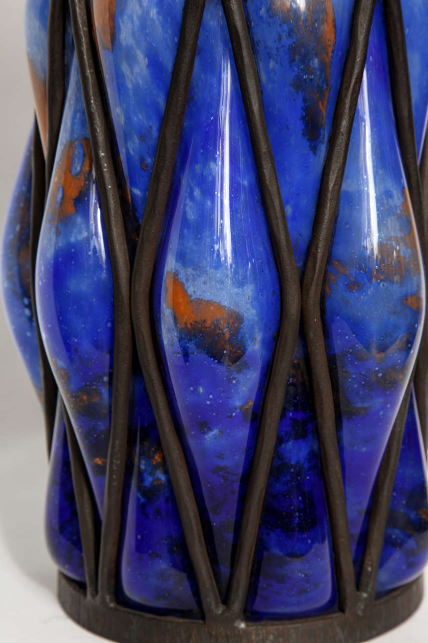 A 1930's French Art Glass Vase 3