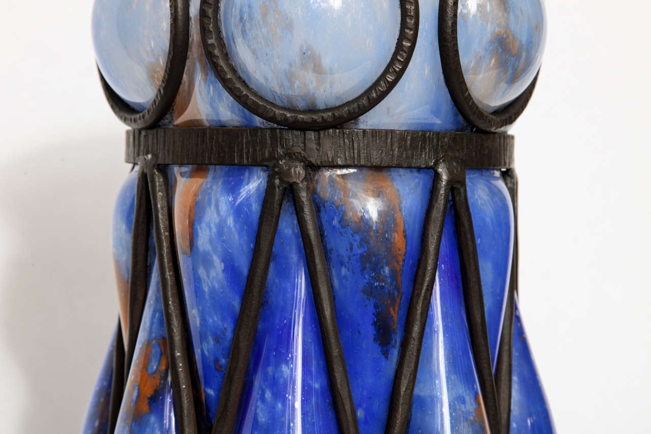 A 1930's French Art Glass Vase 4