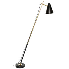 A 1950's Italian Articulated Table/Floor Lamp by O'Luce