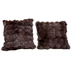 Fox Fur Pillows