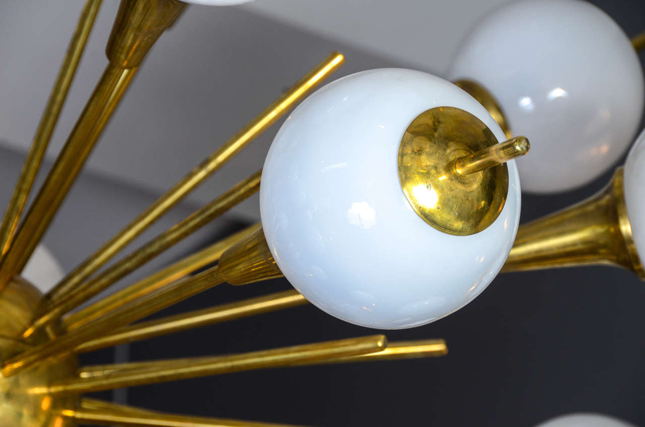 Mid-Century Modern Impressive Sputnik Chandelier