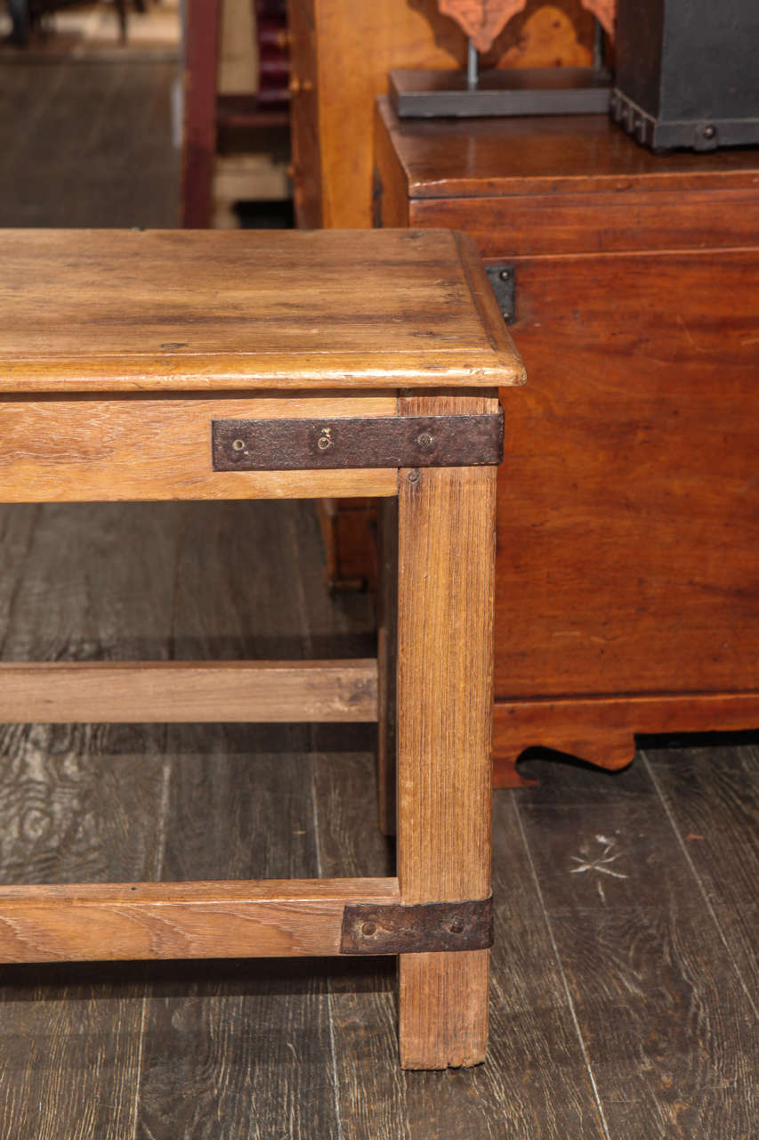 20th Century A Bench in Teak, Circa 1900