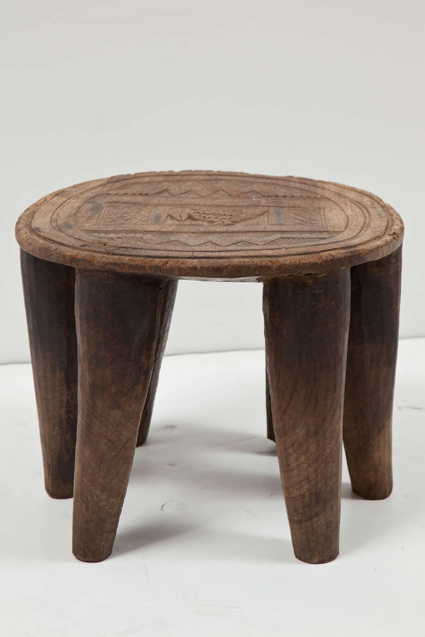 Central African Vintage African Elephant Stool