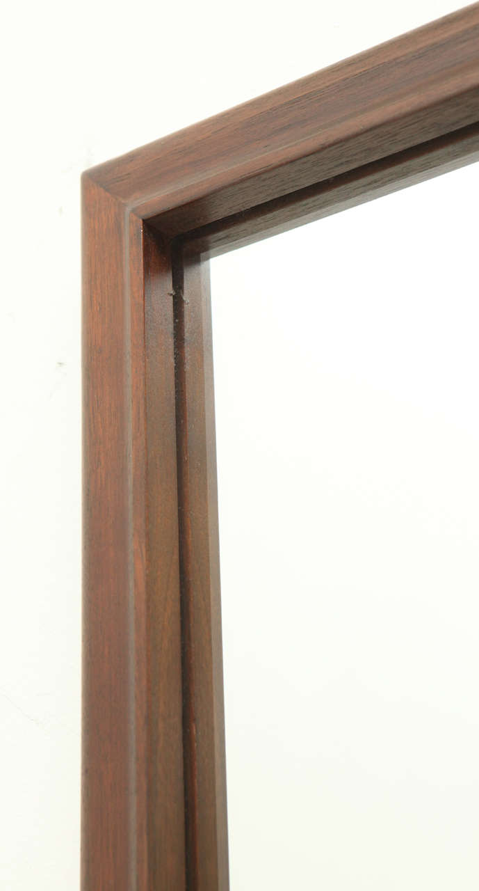 Mid-20th Century Brown and Saltman Wall Mirror