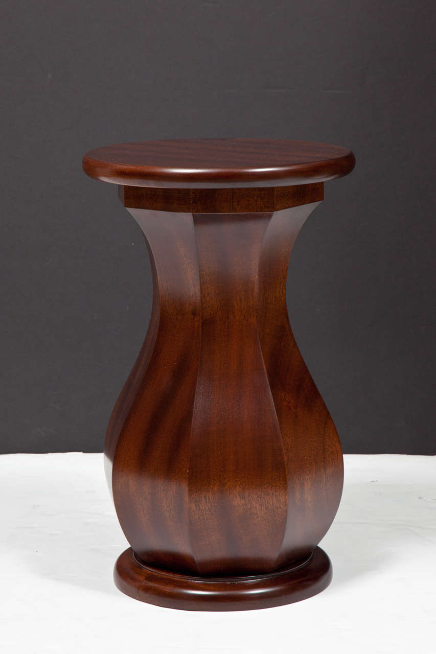 Mahogany Urn Drink Table
