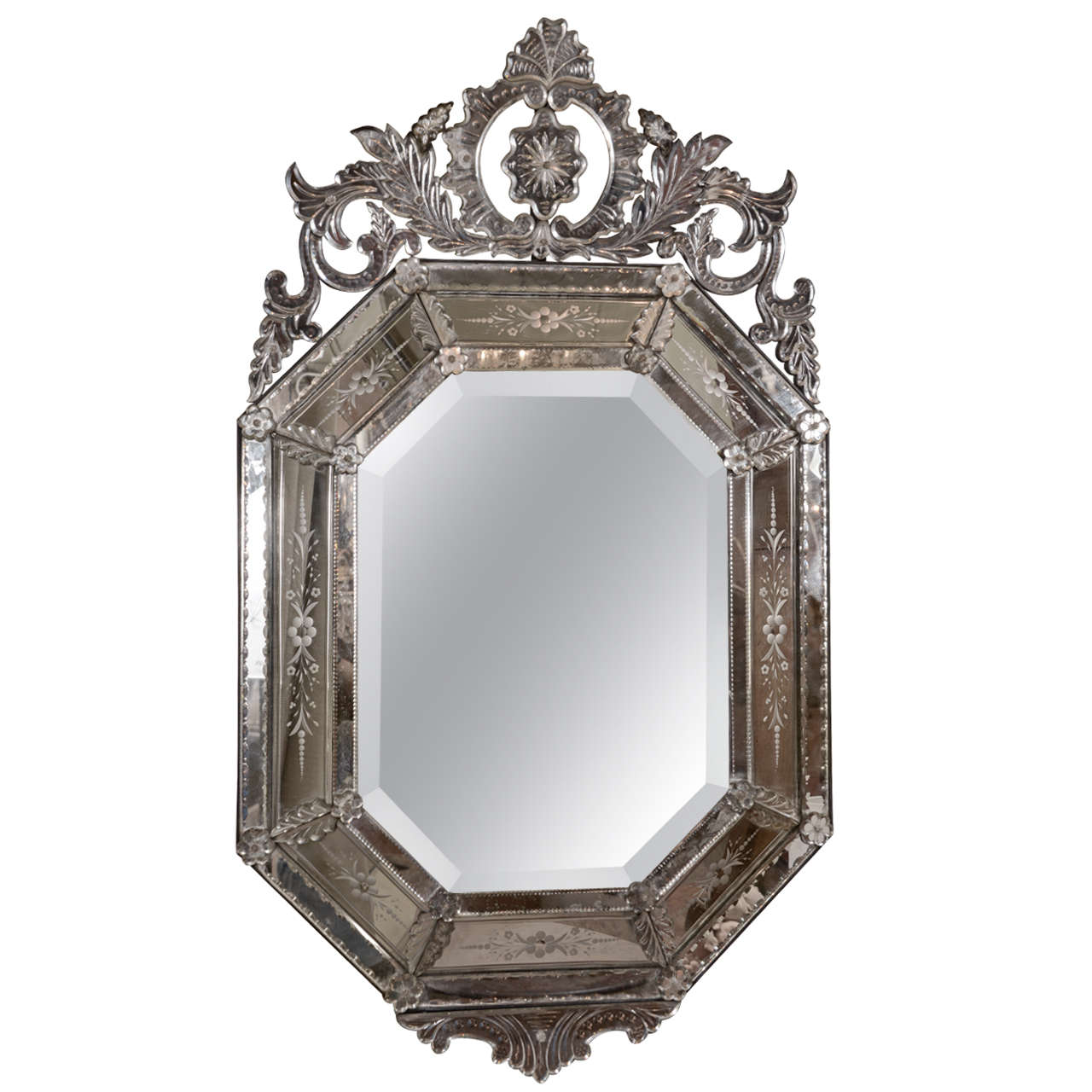 Octagonal Venetian Mirror