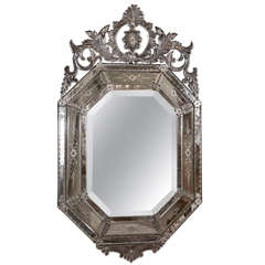 Octagonal Venetian Mirror
