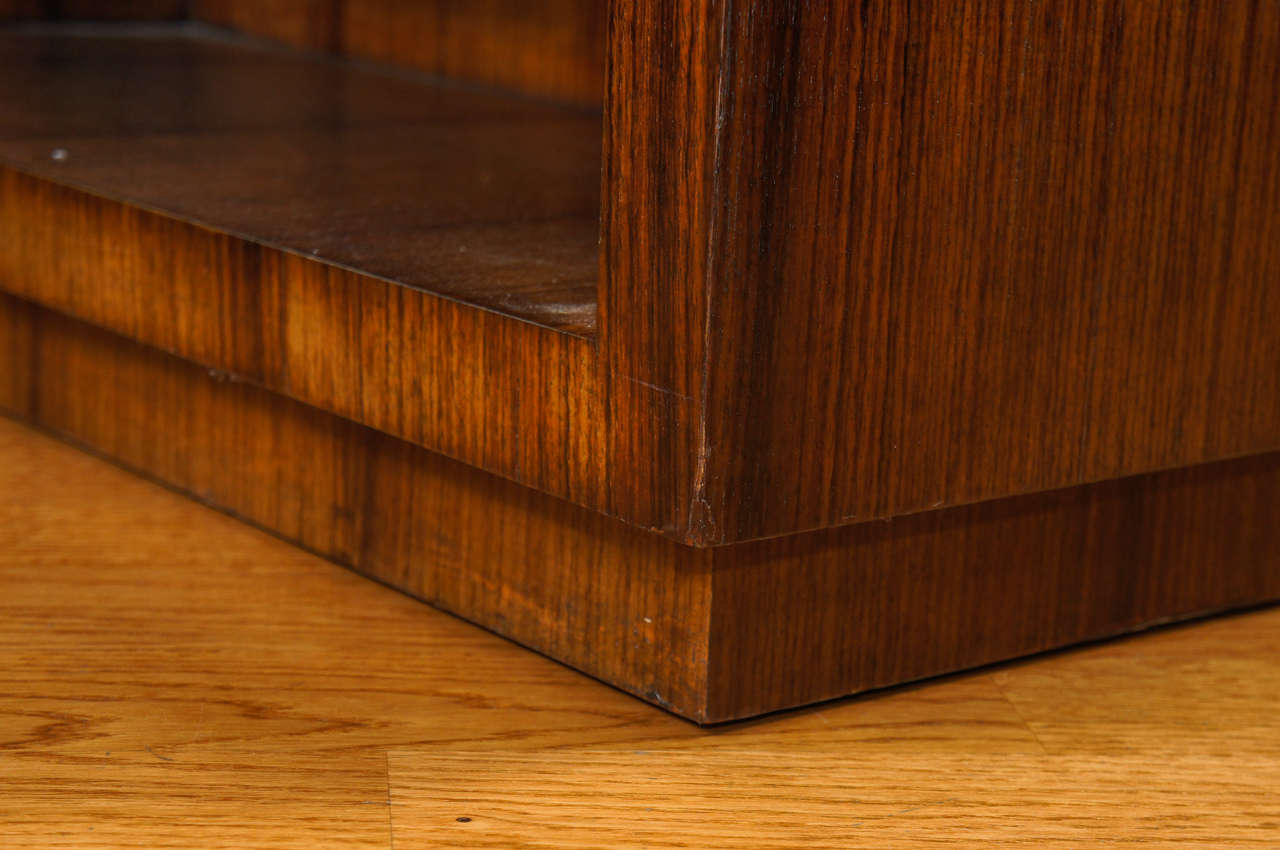 Modern Cube Table with Shelves In Good Condition In Hudson, NY