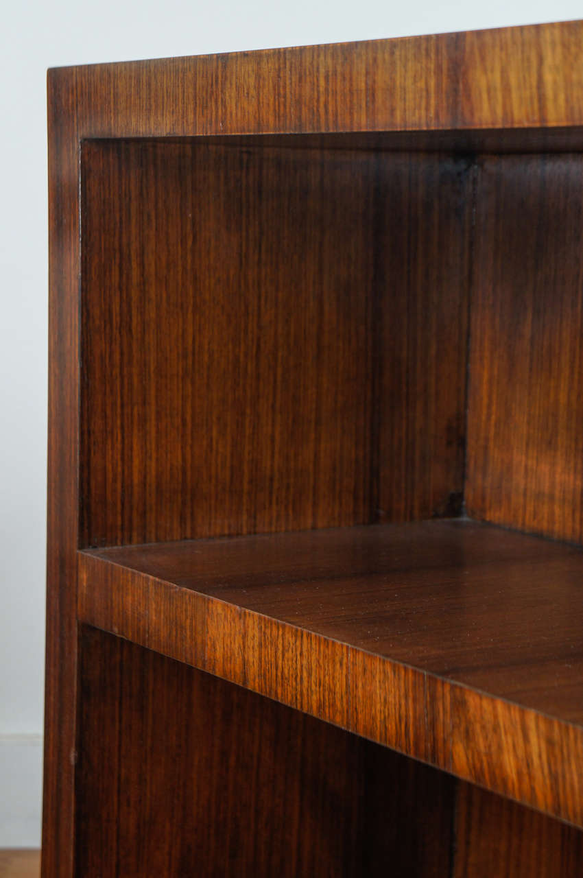 Contemporary Modern Cube Table with Shelves