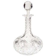 Cut Crystal Decanter with original top
