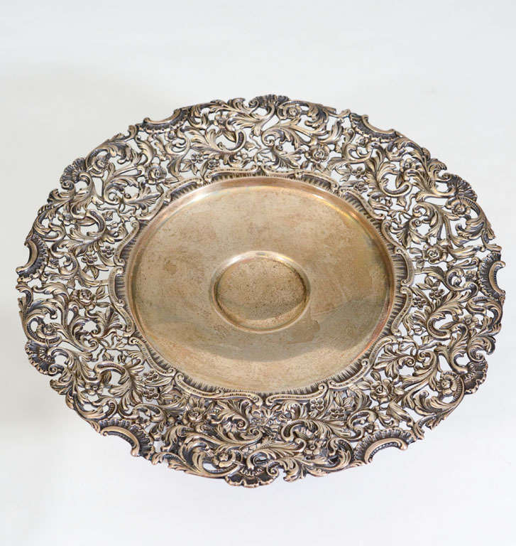 Pair of Sterling Silver Tazzas