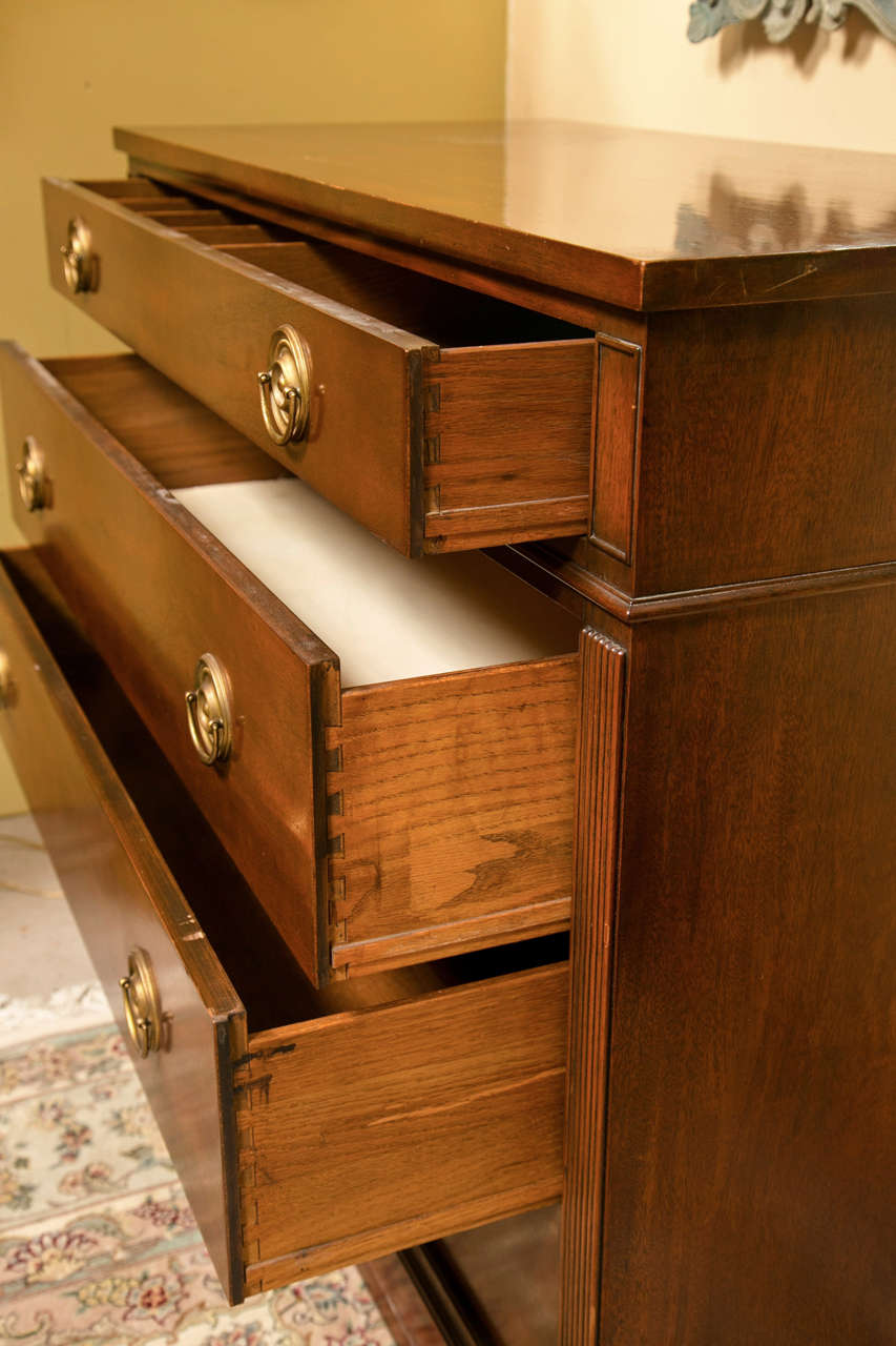 Pair of Mahogany Bachelor's Chests by Kittinger 2