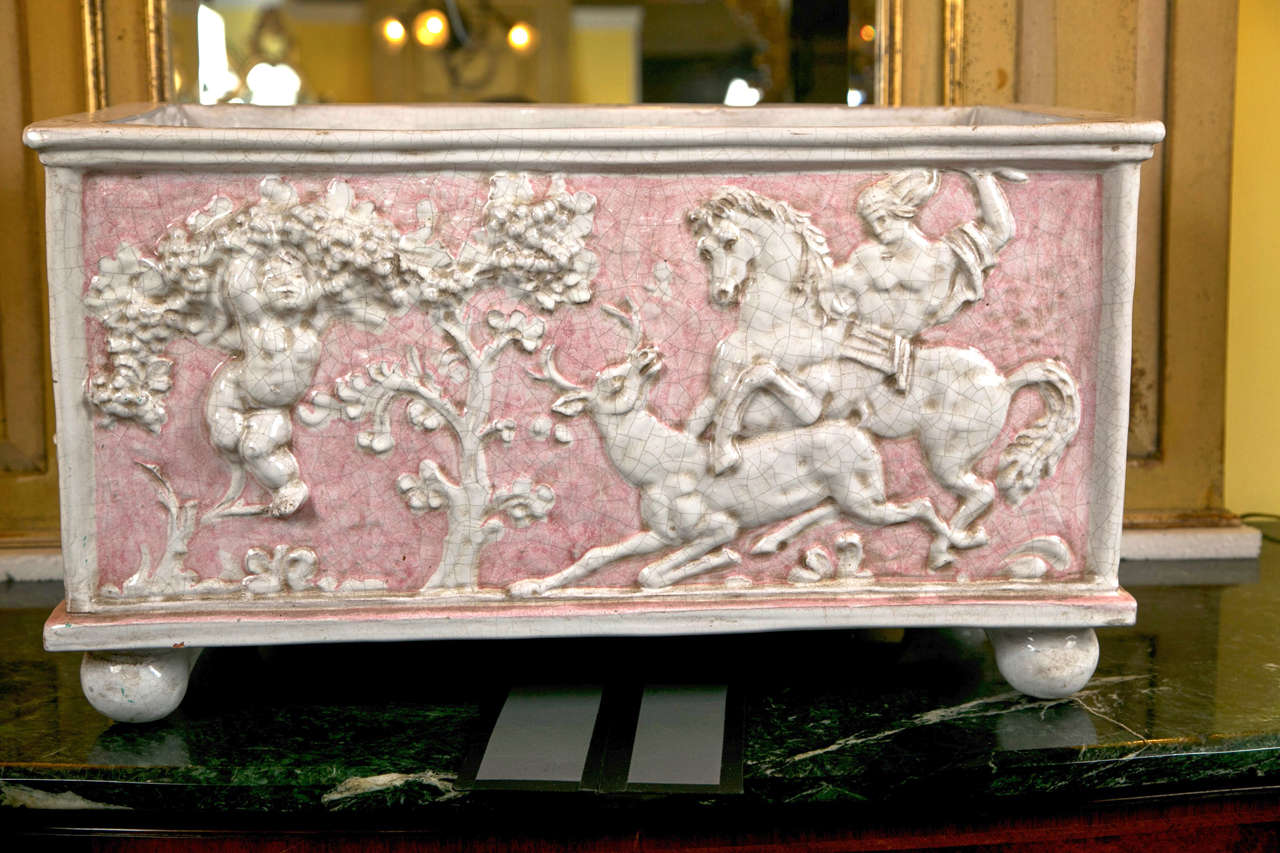 A Late 19th Century Italian Planter / Jardinare by Ezio Ceccarelli.
