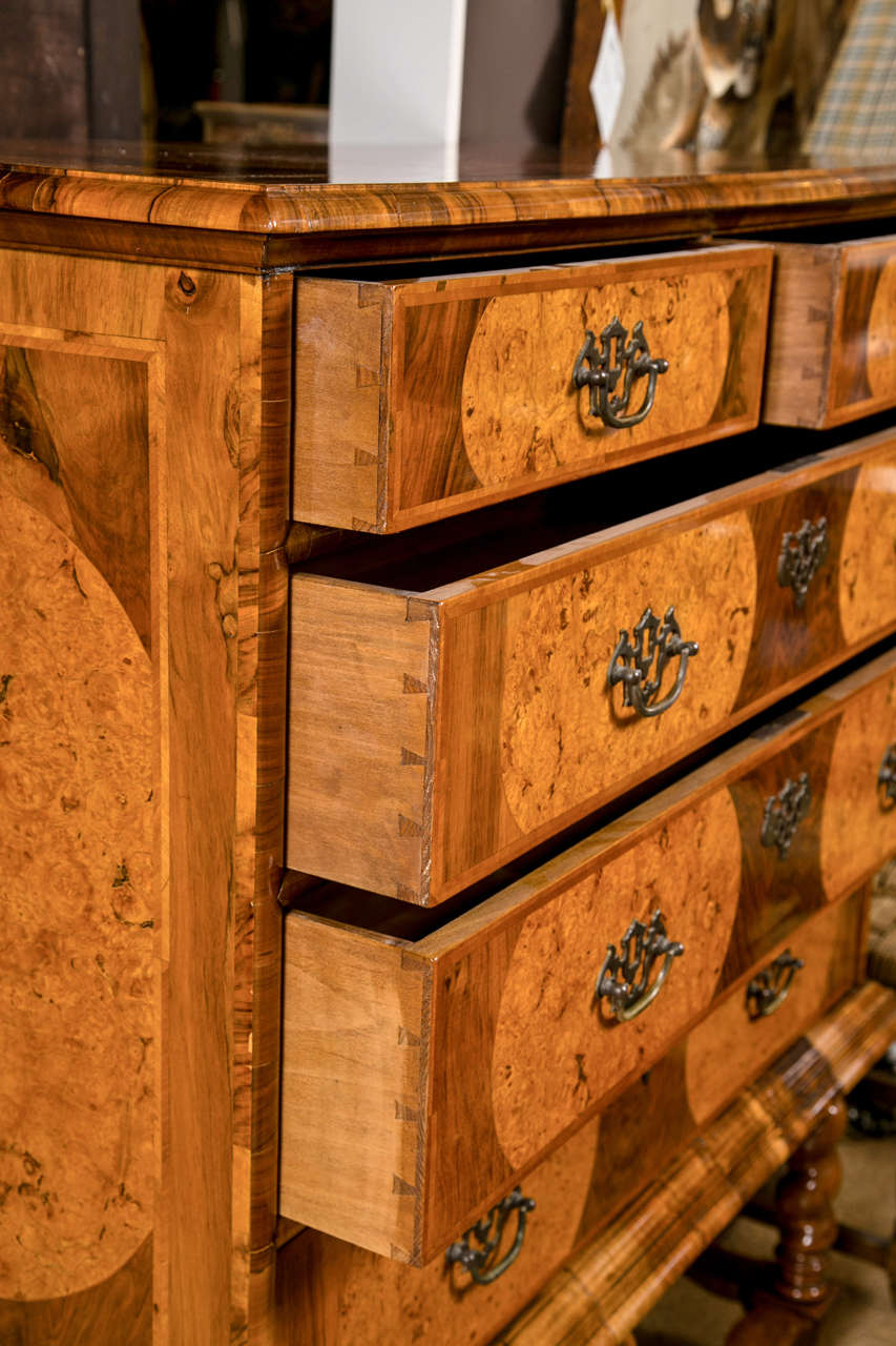 William and Mary Style Chest on Stand 3