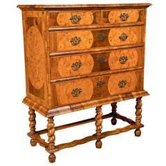 William and Mary Style Chest on Stand