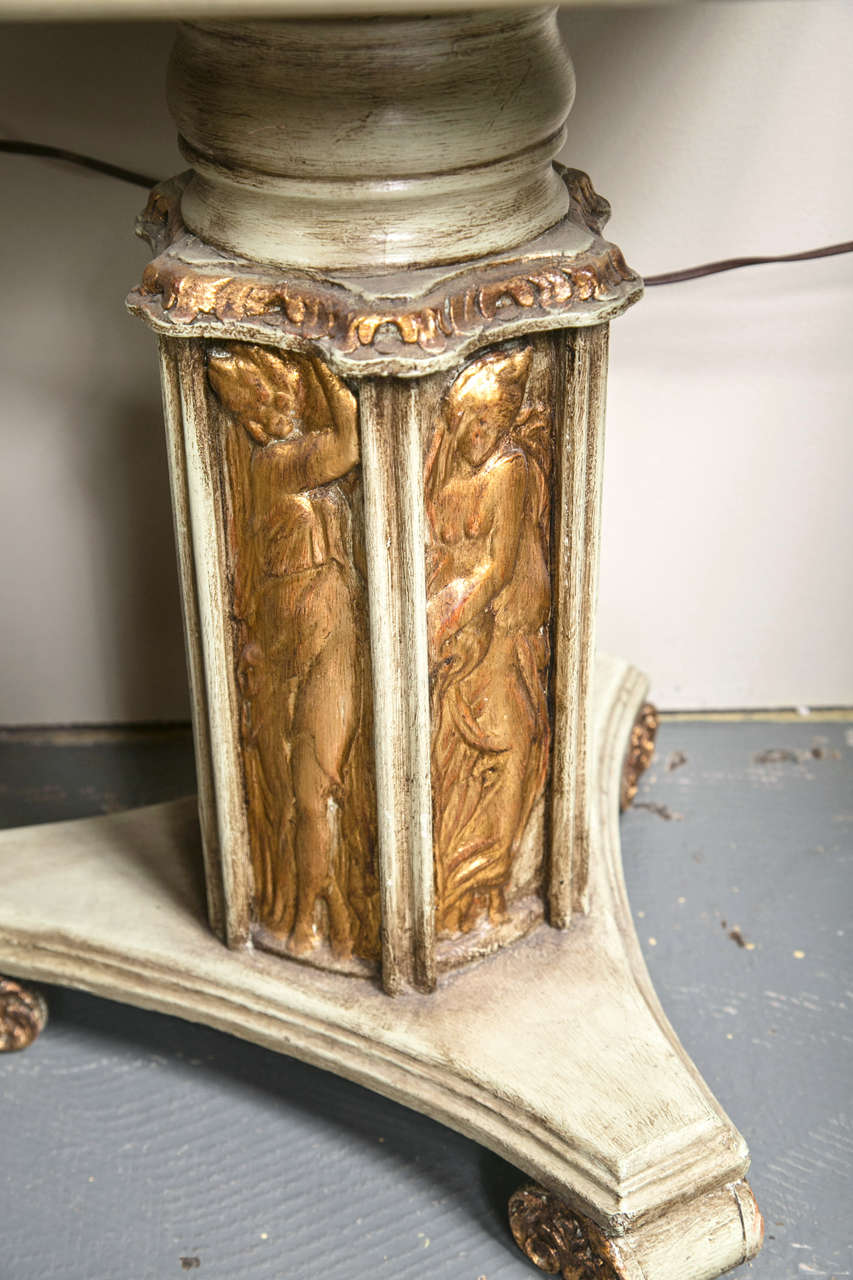 French Louis XVI Style Vanity & Stool by Jansen 1