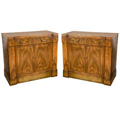 Pair of mahogany Chests of Drawers