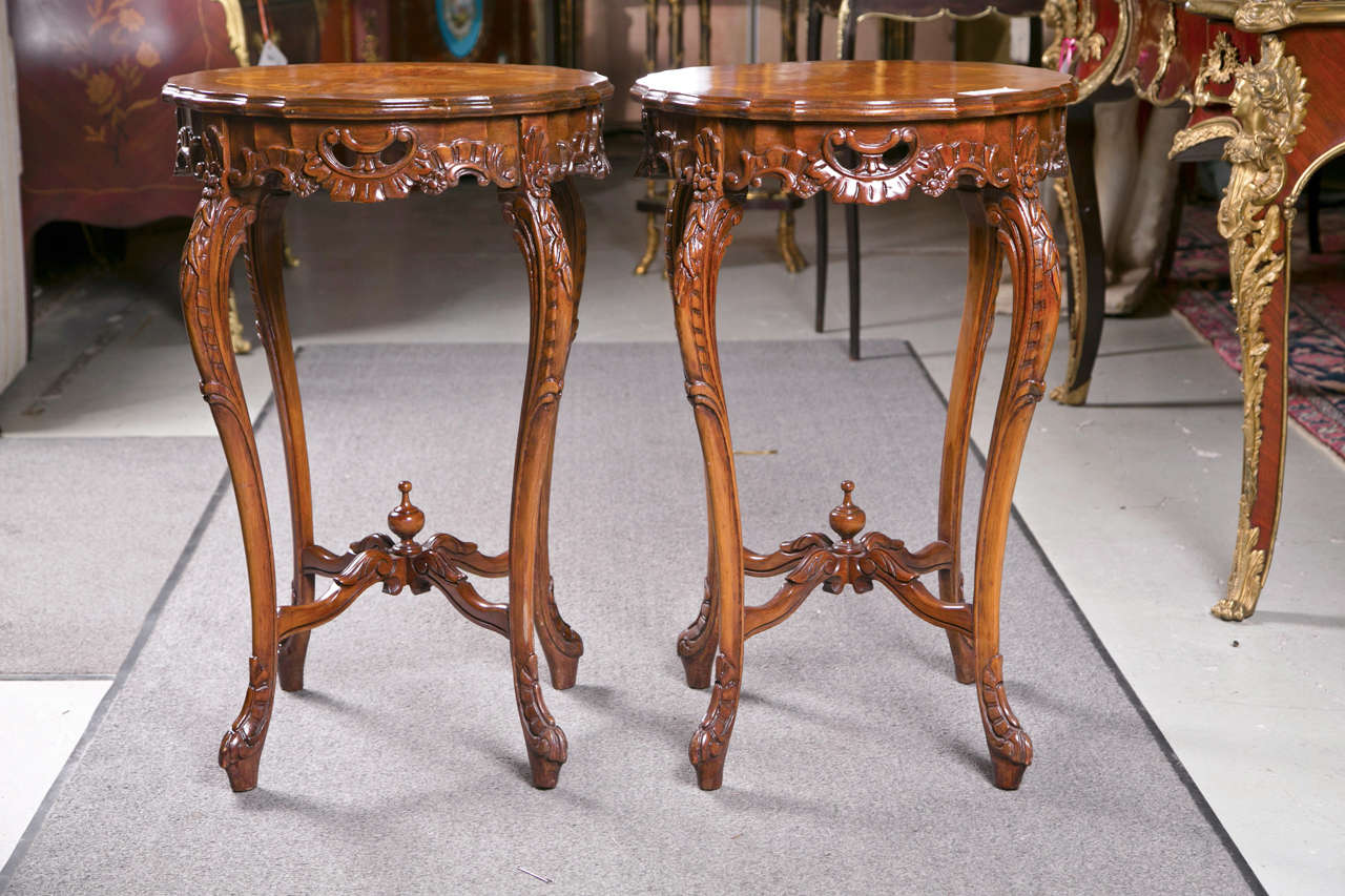 French Louis XV Style End Table 4