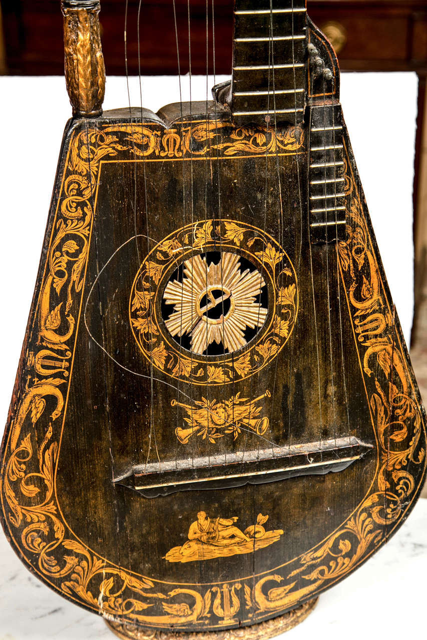 19th Century Harp Lute Edward Light at 1stDibs harp lute for sale, lute harp for sale, light harp