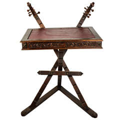 Walnut Writing Table 19th Century Spain Walnut Writing Table 19th Century Spain