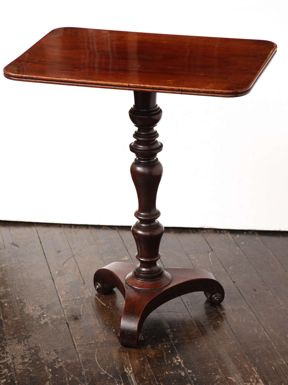 Mid 19th Century English, Mahogany Centre Pedestal Table