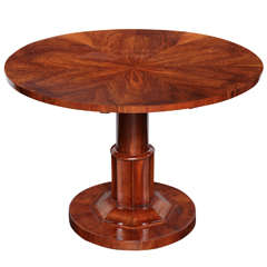 19th Century Viennese, Centre Pedestal Table