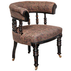 Mid 19th Century English, Library Chair 12