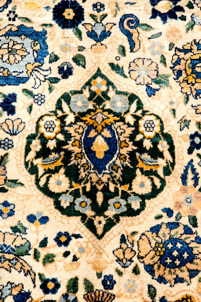 Antique 1910s Persian Lavar Rug, 6' x 12' For Sale 1
