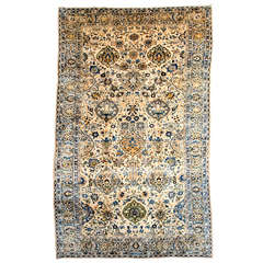 Persian Lavar Carpet with Pure Wool Pile and Natural Vegetable Dyes, circa 1910 1
