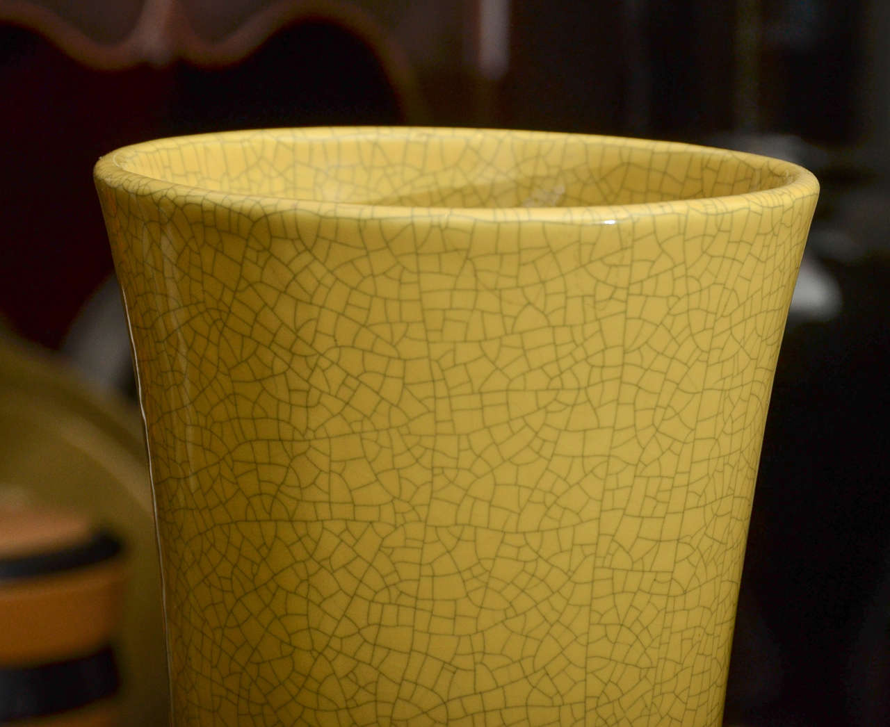 Contemporary Chinese Imperial Yellow Palace Jar 2