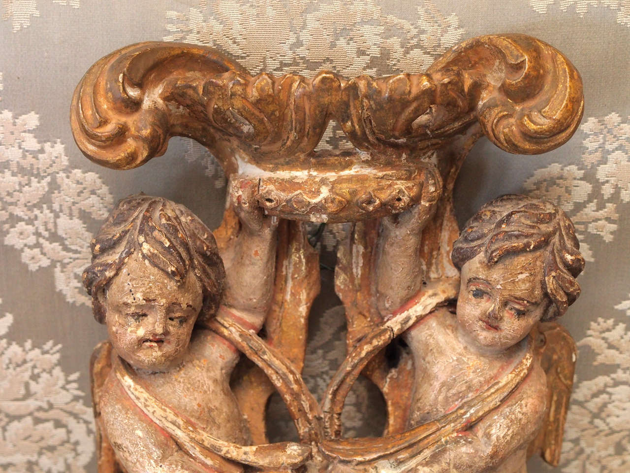 Gilt 19th Century French Architectural Carving