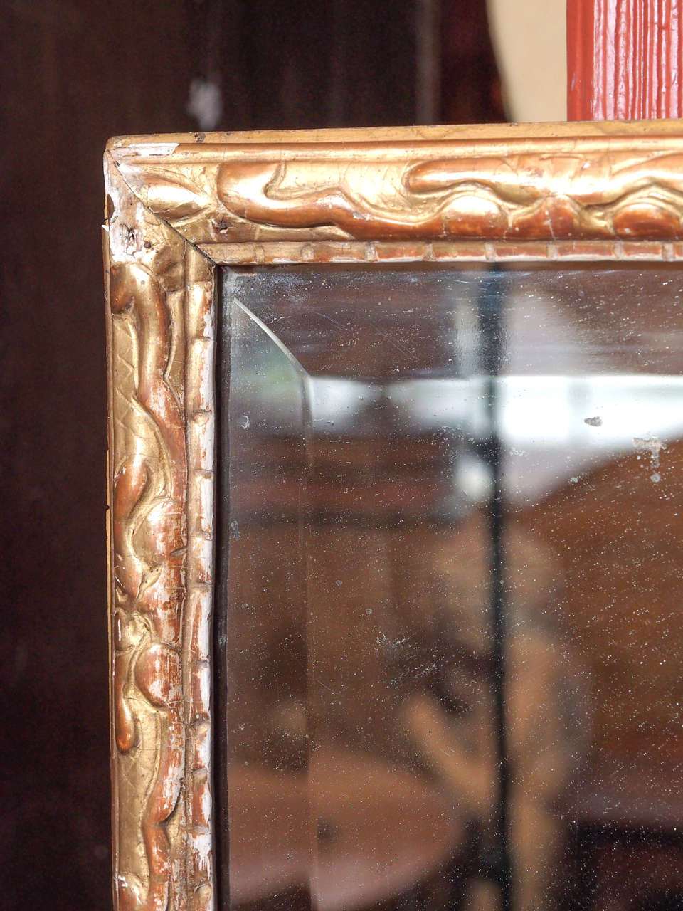Louis XVI French 19th century Beveled Mirror