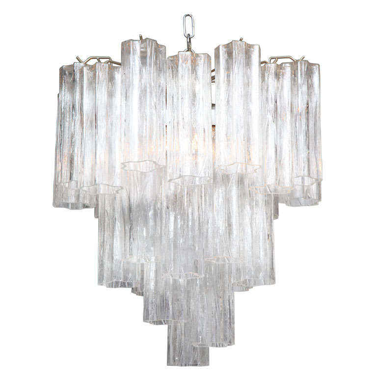 Venini Tube Chandelier