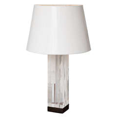 Lucite Lamp Designed By Billy Haines
