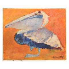 Pelican painting