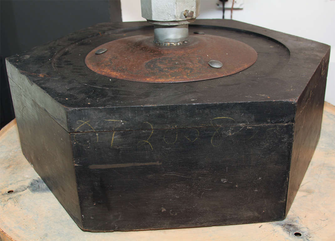 Mid-20th Century Giant Crouse-Hinds Spotlight on Stand