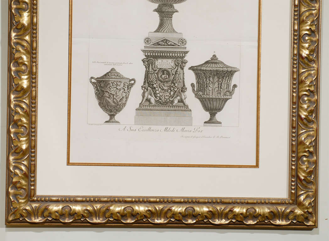 Pair of Copperplate Engravings by Piranesi at 1stDibs