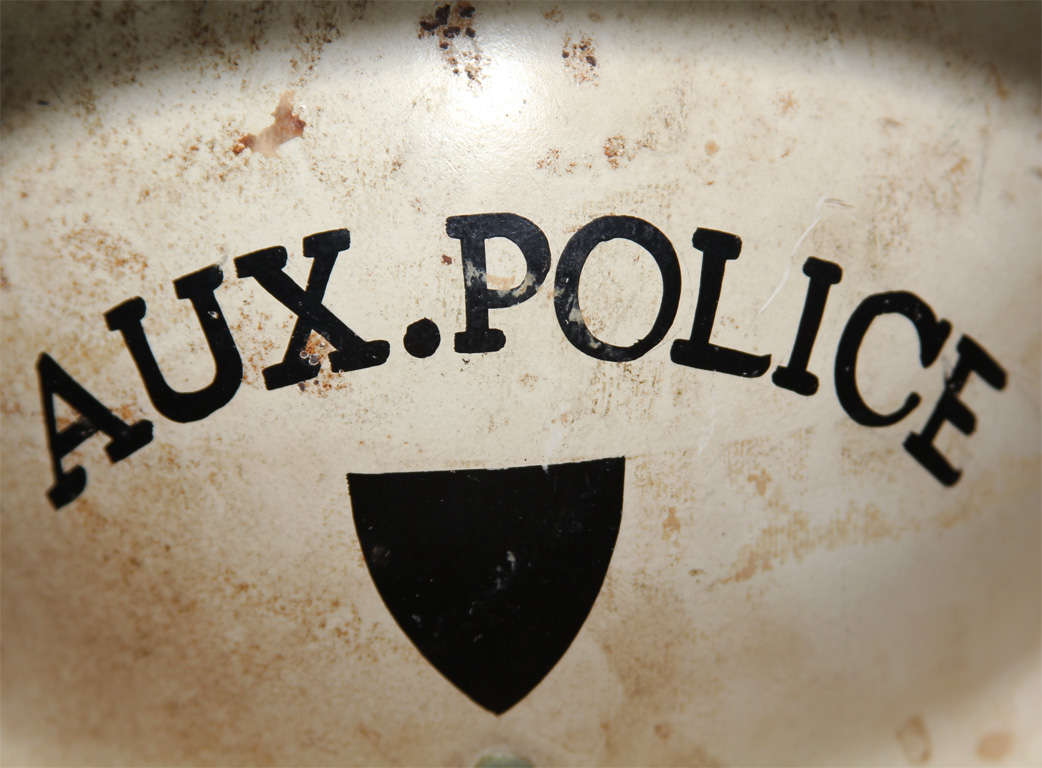 WWII Auxiliary Police Helm (amerikanisch) im Angebot