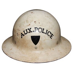 WWII Auxiliary Police Helmet