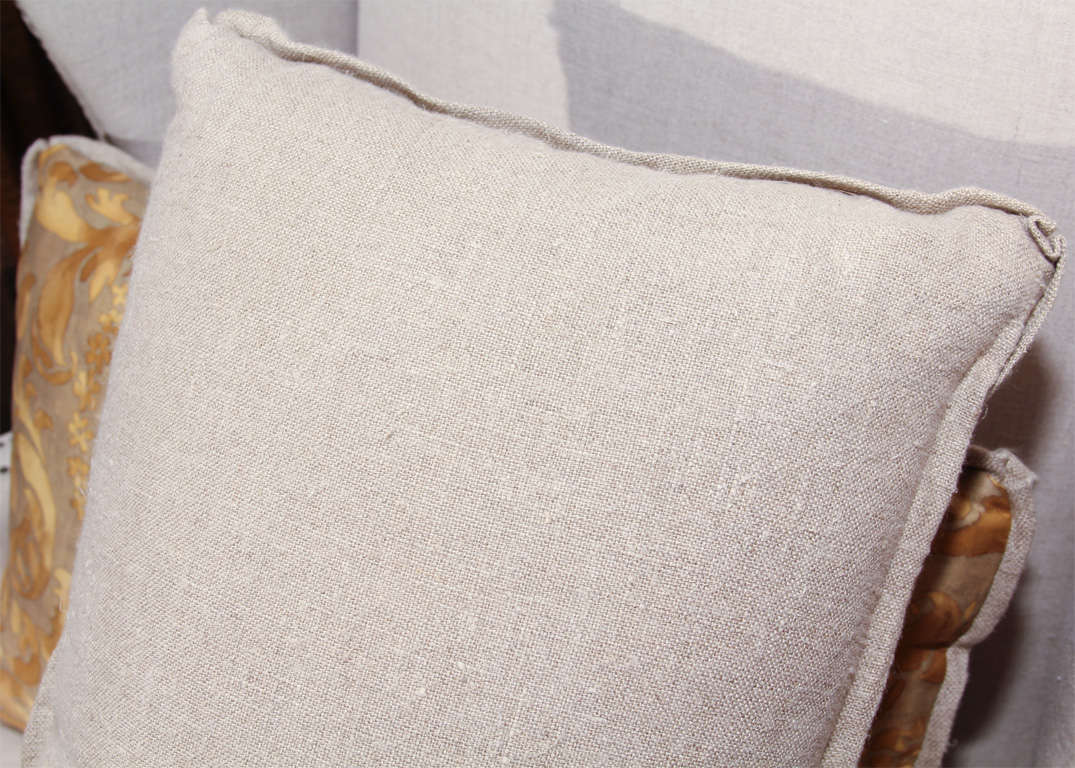 fortuny and linen pillows 5