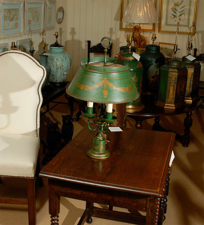 American Tole Lamp