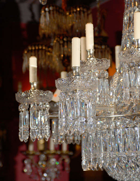Crystal Chandelier by F&C Osler